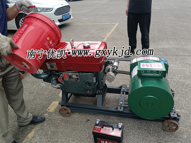 15KW陆川单缸柴油发电机